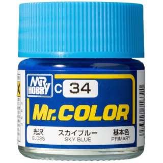 Mr.カラー C34 スカイブルー GSIクレオス