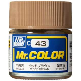 Mr.カラー C43 ウッドブラウン GSIクレオス