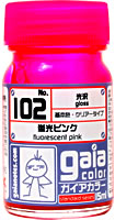 ガイアノーツ 102  蛍光ピンク 33102 15ml