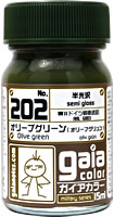 ガイアノーツ 202 オリーブグリーン 33202 15ml